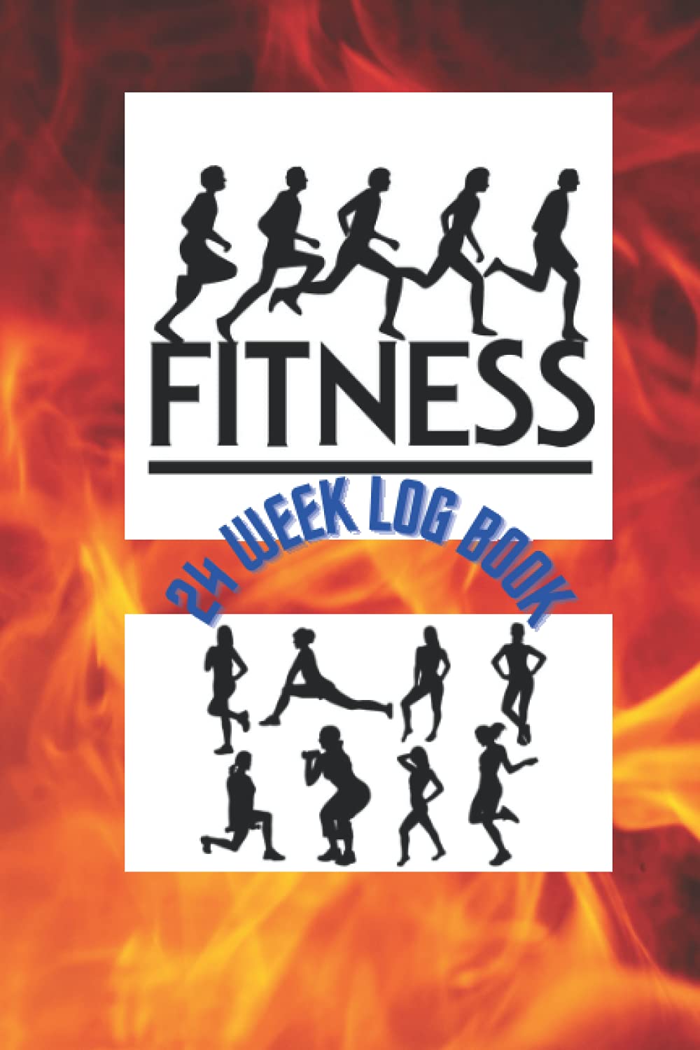 24 Week Workout Log Book