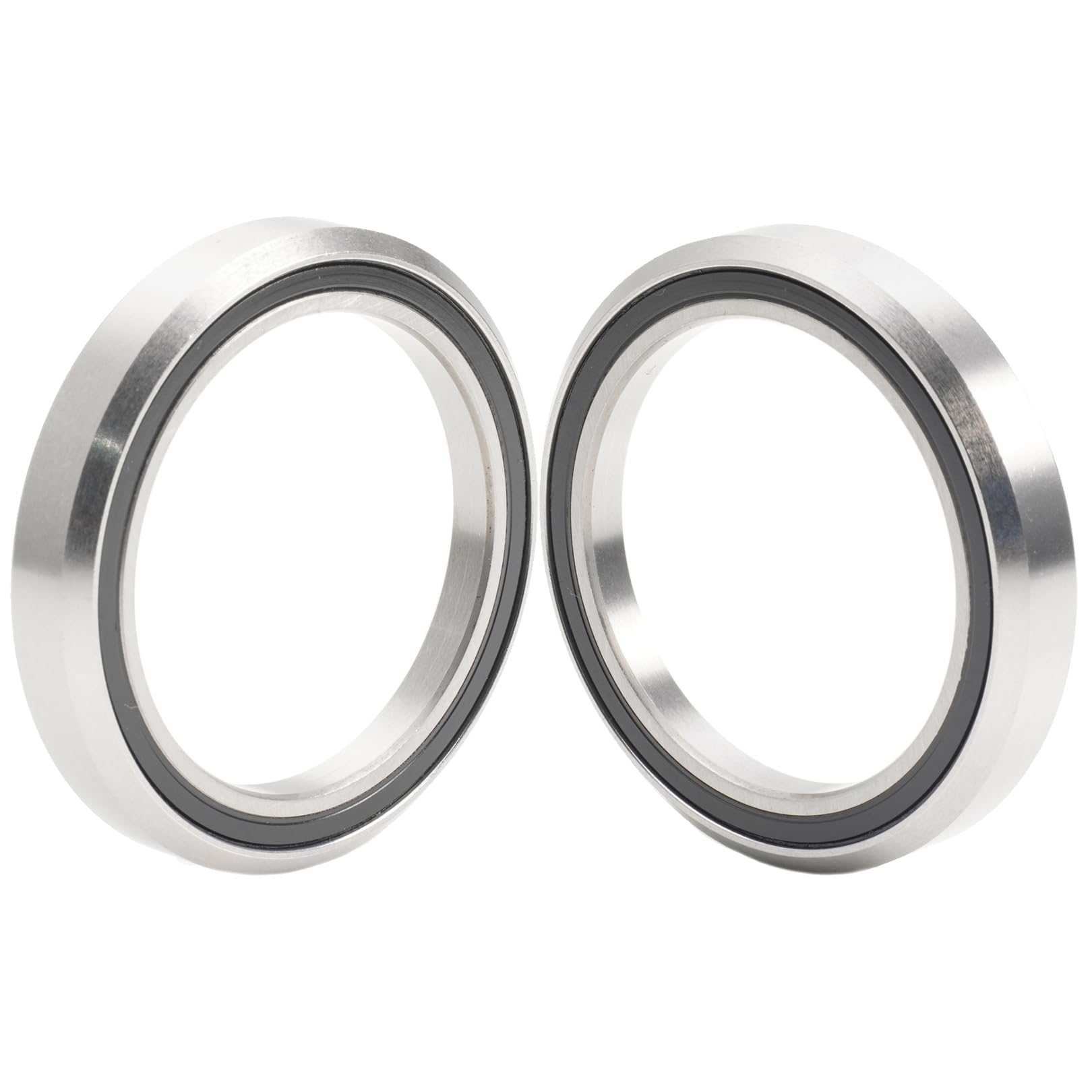 ACB460H7 Bicycle Headset Bearing 34.1x46x7mm 45/45 Degree Balls Bike 1-1/4 Inch Headset Repair Parts Ball Bearings (2Pcs)