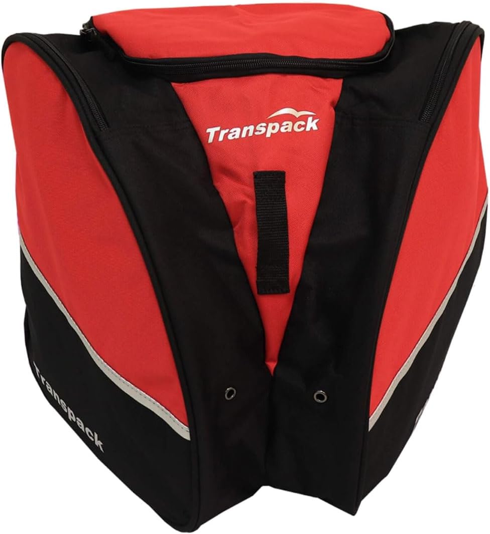 TRANSPACK Edge Junior+ 38L Water-Resistant Padded Multi-Compartment Ski/Snowboard Boot Helmet Goggles & Gear Backpack Bag