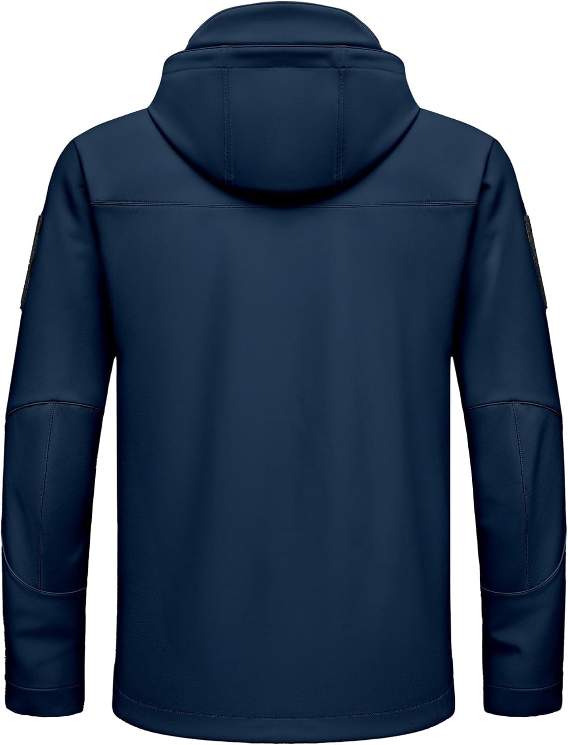 Little Donkey Andy Men's Softshell Jacket Hooded Light Waterproof Tactical Jacket Fleece Windbreaker Jackets with 8 Pockets - Image 2