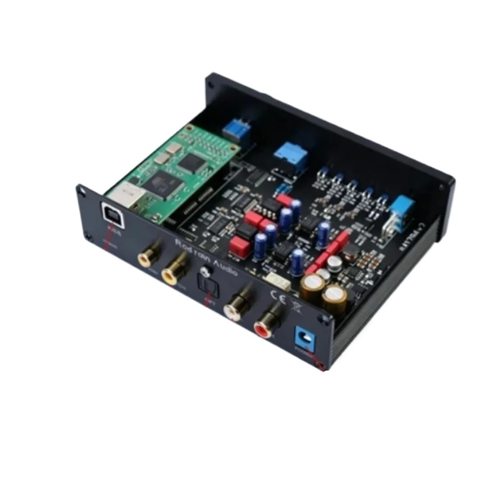 Tarjeta de Sonido USB 5.1 con decodificador DAC PCM1794 Paralelo Dual | Entrada de fibra óptica del amplificador de auriculares sin pérdidas(With USB Card)