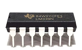 LM339N LM339 Quad Differential Comparator Industrial Grade Breadboard-Friendly IC DIP-14 1 Piece