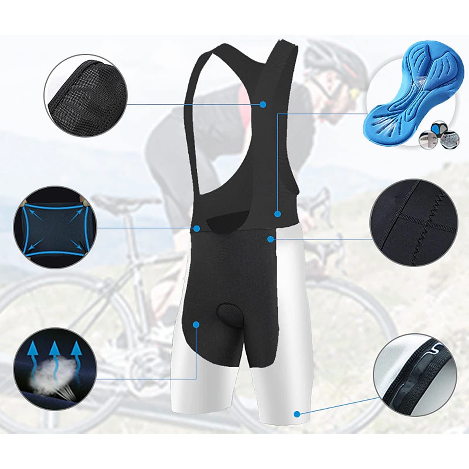 De grootste in wielerkleding en fietskleding
