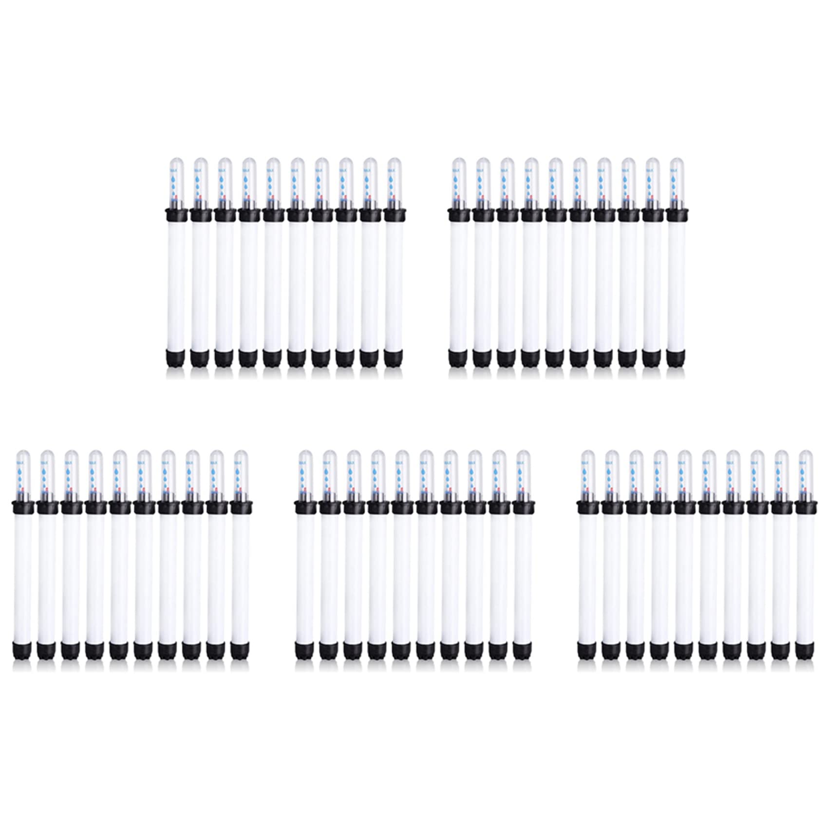 Jnchdghwa White Pack Of 50 Soil Moisture Meter, 20 Cm Plant Water Level Indicator, Water Level Indicator, Soil Moisture Meter, Sensor