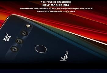 Amazon.com: LG V50 ThinQ 5G 128GB LM-V450 5G Smartphone (Black