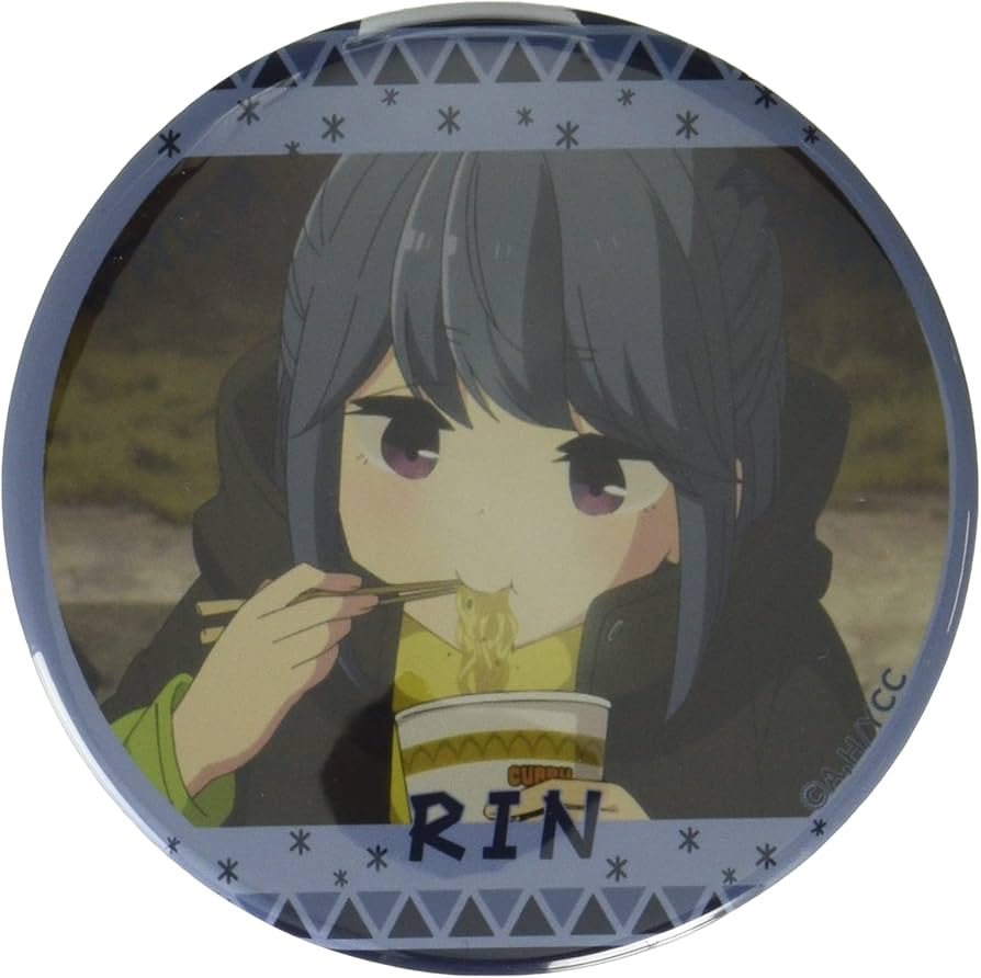 Amazon | ゆるキャン△ 缶バッジ Ver.2 志摩リン C KBAN-Y003-m06