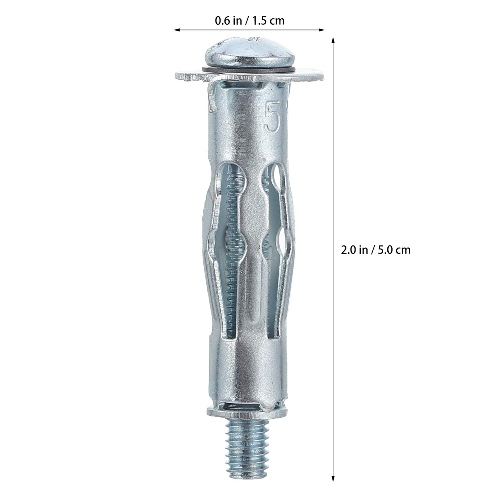 Cobra 172s Triplegrip Universal Wall Anchors, 10, Blue