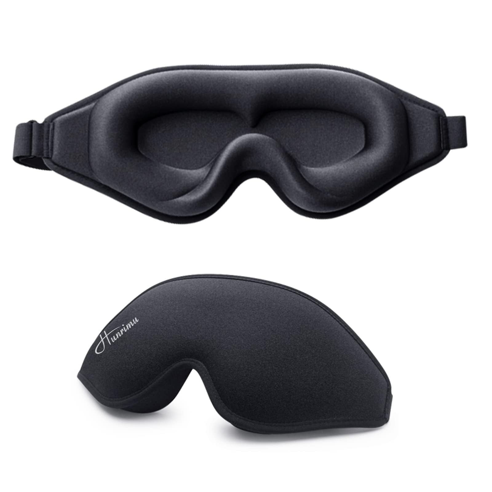 Antifaz para dormir para mujeres y hombres con venda acolchada y diseño ergonómico 3D 8