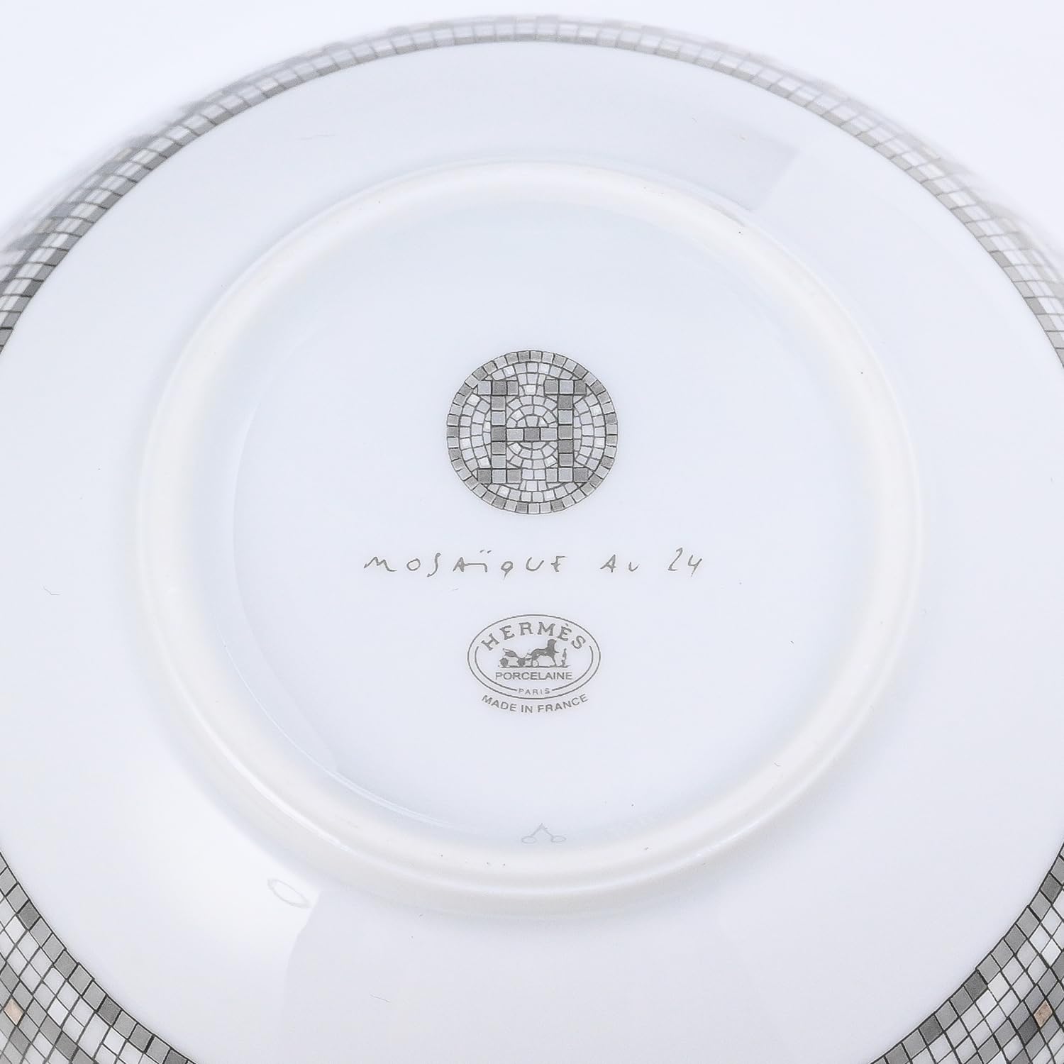Amazon.co.jp: エルメス HERMES モザイク ヴァンキャトル プラチナ