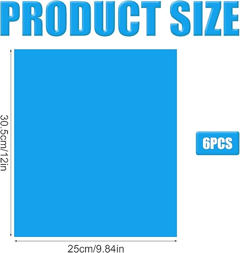 Miniatura 2 de 6 hojas de vinilo 3D, láminas de vinilo HTV de 12 x 9.8 pulgadas, transferencia de calor para prensa de calor, camiseta fácil de cortar y desmalezar