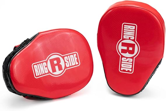 Ringside Limited Edition Panther Punch Mitts for Boxing & MMA - Durable Synthetic Leather, Snug Hand Compartment, Thickly Padded Wrist Strap