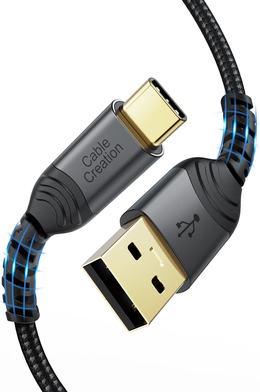 CableCreation USB Type C Cable 3A Fast Charging 6.6FT, USB