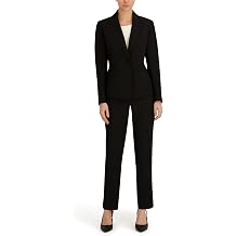 Le Suit Womens Womens Blazer & Pant 2pc Set