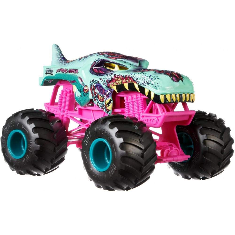 Amazon.com: Hot Wheels Monster Trucks Mega Wrex Zombie Vehicle