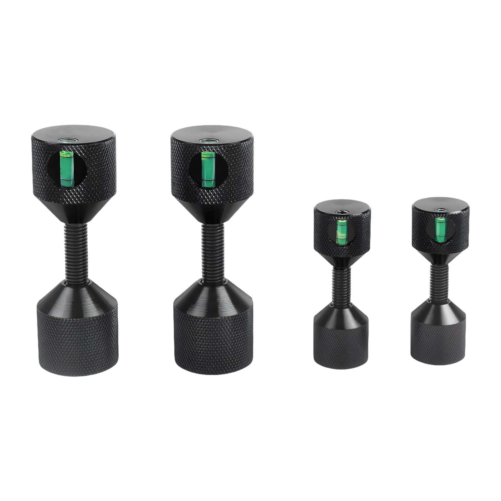 Juego de bloques de tope de configuración de fresado, color negro