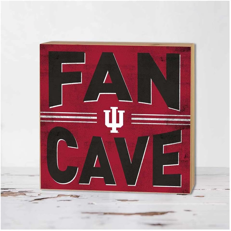5x5 Block Fan Cave Indiana Hoosiers
