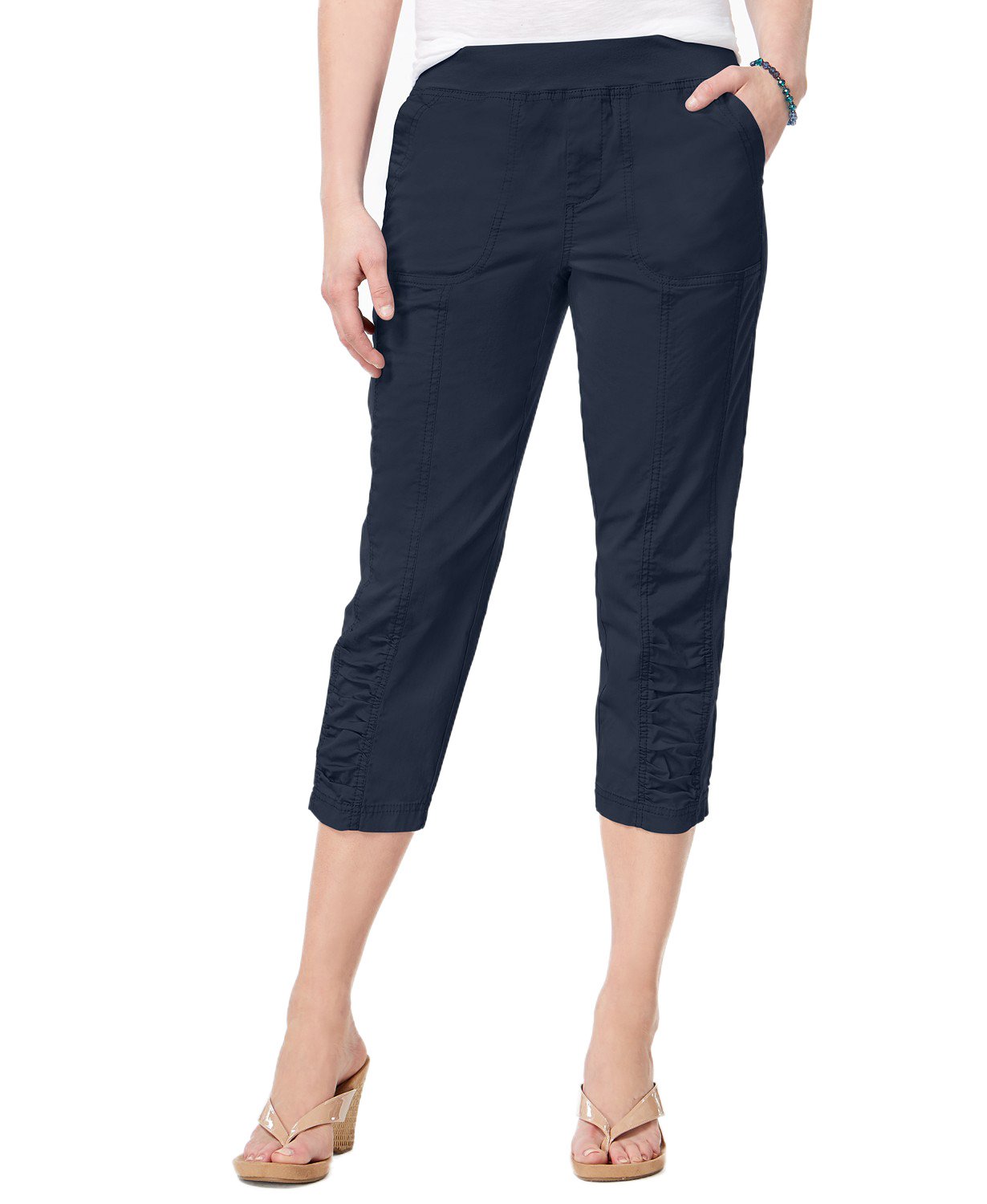 Style & Co.Embroidered Capri Pants