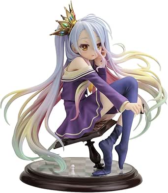 コトブキヤ ノーゲーム・ノーライフ 白 1/7スケール PVC製 塗装済み完成品フィギュア