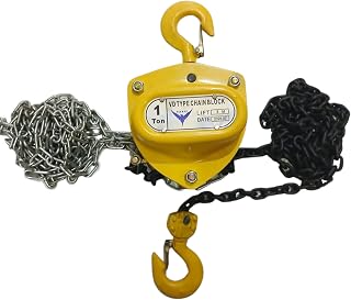 HYCO LABEL FLYAMX VD HEAVY DUTY Type Hand Chain Pulley Block, Heavy Duty Manual Hoist, 3 Meter Lift, Yellow Steel Construc... Price In India