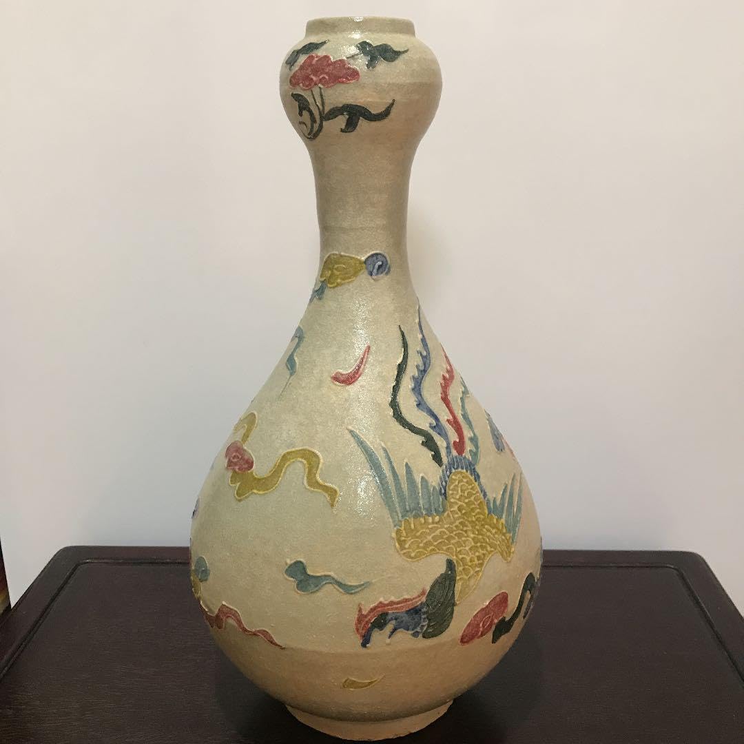 骨董品　中国美術　中国花瓶　明時代　麒麟図 Amazon.co.jp: 骨董品 中国美術 中国花瓶 明時代 麒麟図 : ホーム