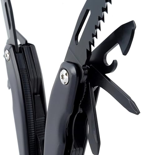 Miniatura 8 de Multiherramienta con cuchillo y alicates - Juego de mini herramientas para uso diario - Grand Way 104037