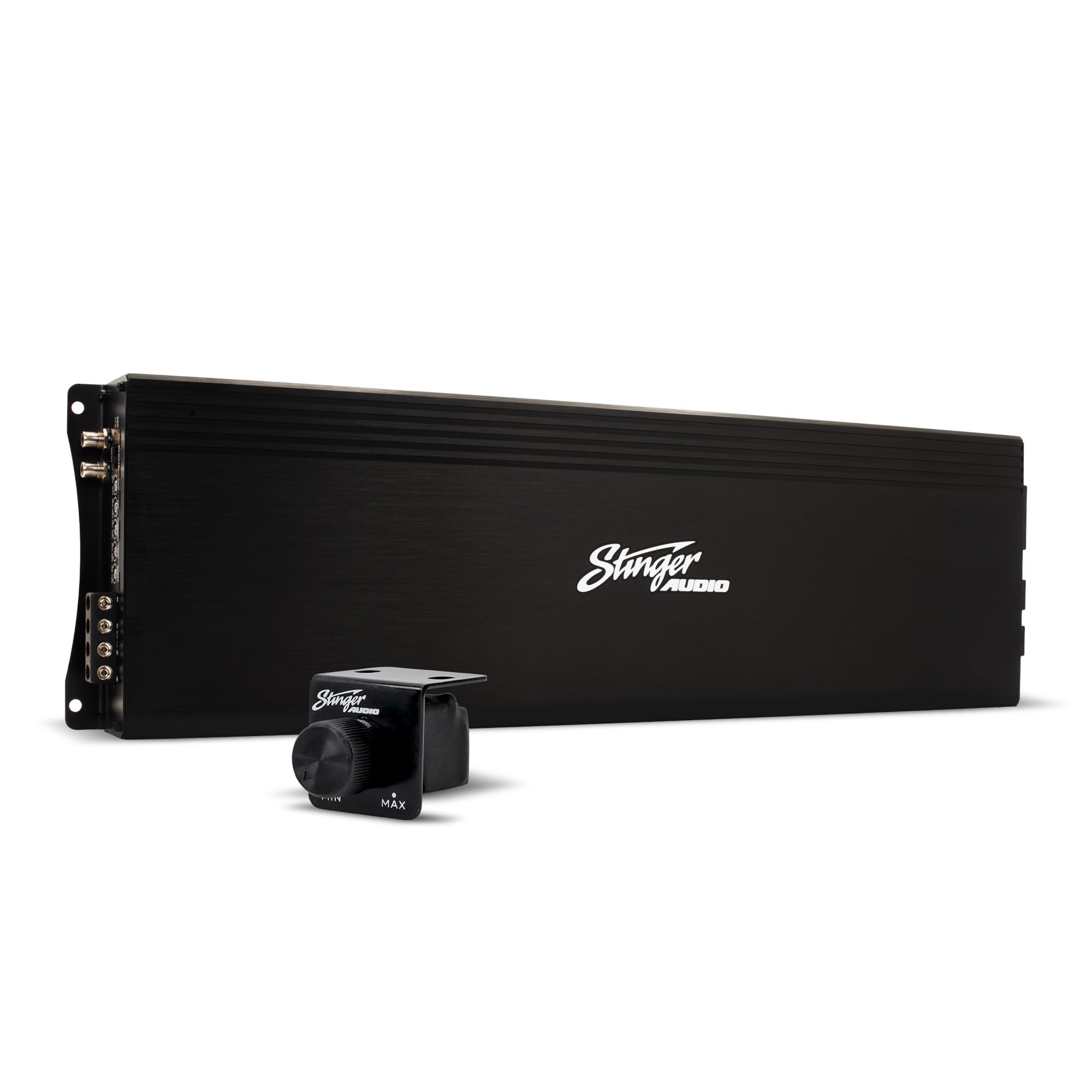 Stinger Audio MT-5000.1 High Power Digital Class D 5000W Monoblock Competition Car Audio Amplifier with Bass Knob Remote Control, Bass Boost, HEXFET MOSFET, Low Pass Crossover & Subsonic Filter