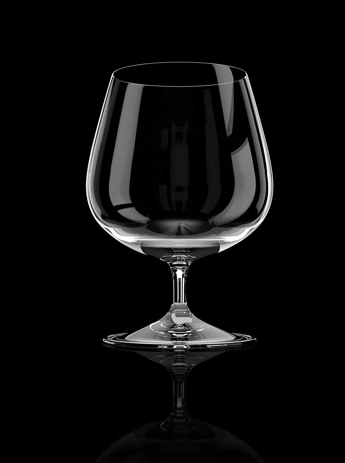 ROSEFINCH Crystalware Glass Set/Classic Brandy Glass/Plus Snifter Wine, Whiskey Cocktail Glass Set/Dining Hotel red Wine Cup/Piece Degustation Brandy Glass Set/ 250 Ml (Pack of 6) 3