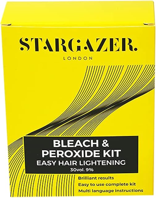 Stargazer Bleach and Peroxide Kit, the complete home kit for hair decolouring and bleaching