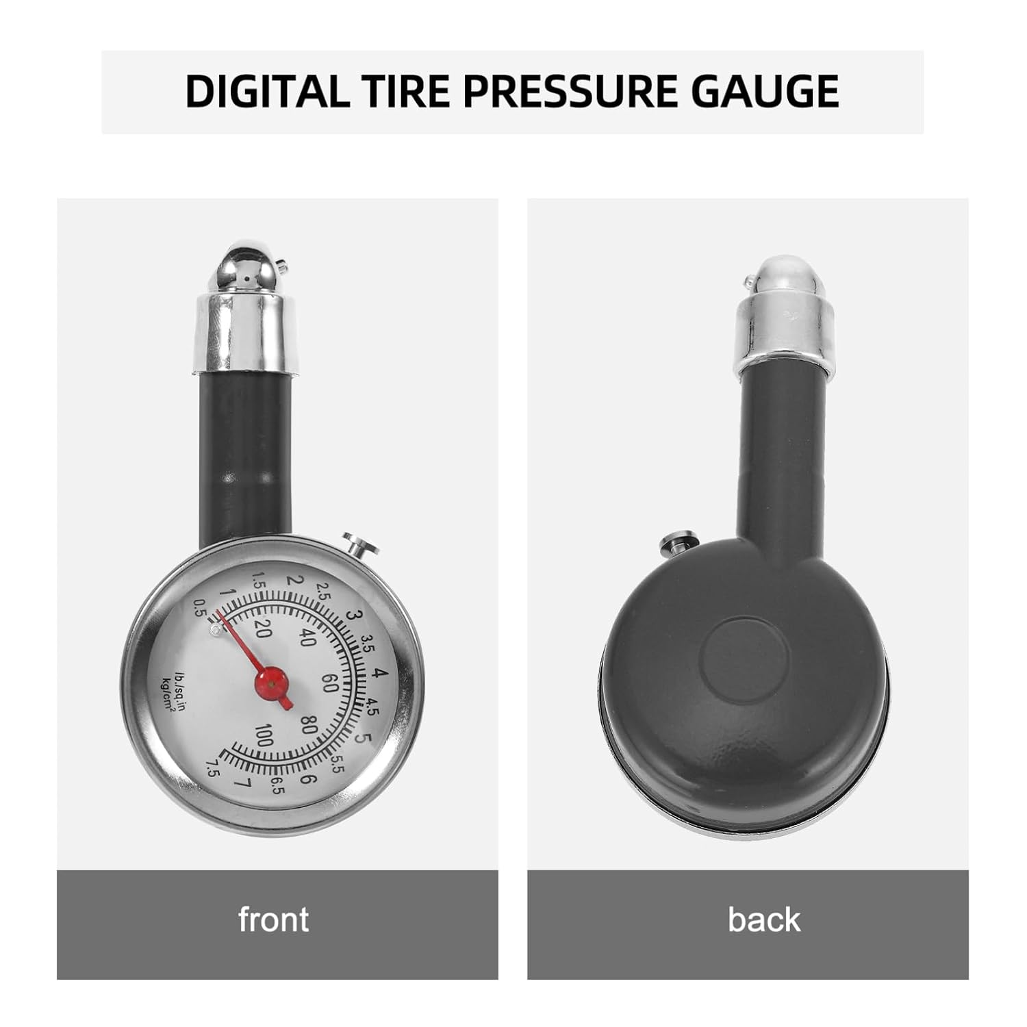 ABOOFAN Pressure Testing Gauge Digital Tire Pressure Gauge for Car for Safe Travel