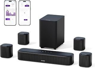 ULTIMEA 7.1 Soundbar für TV, Heimkino Surround Sound System, Aura A40