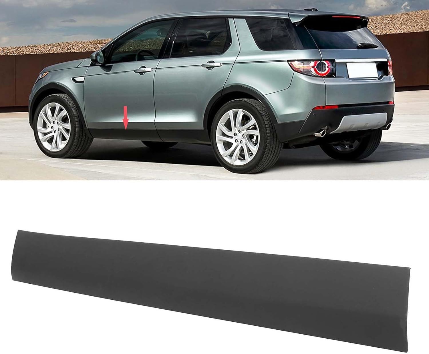Front Left Lower Door Trim Fit for Land Rover Discovery Sport 2015 2016 2017 2018 2019 Replace for LR073079