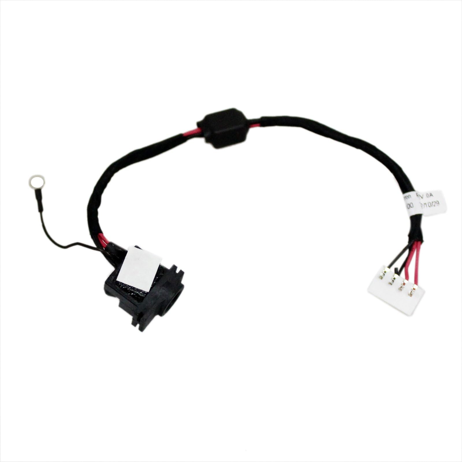 GinTai DC Power Jack with Cable Socket Plug Connector Port Replacement for Lenovo Z50-70 20354, 5pcs