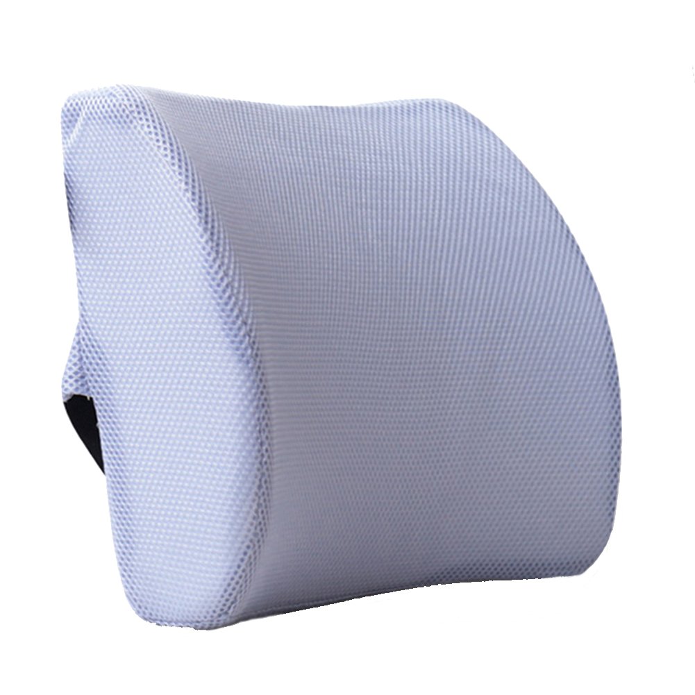HomDSim Memory Foam Lumbar Cushion Lower Back Support Pillow Posture Correcting