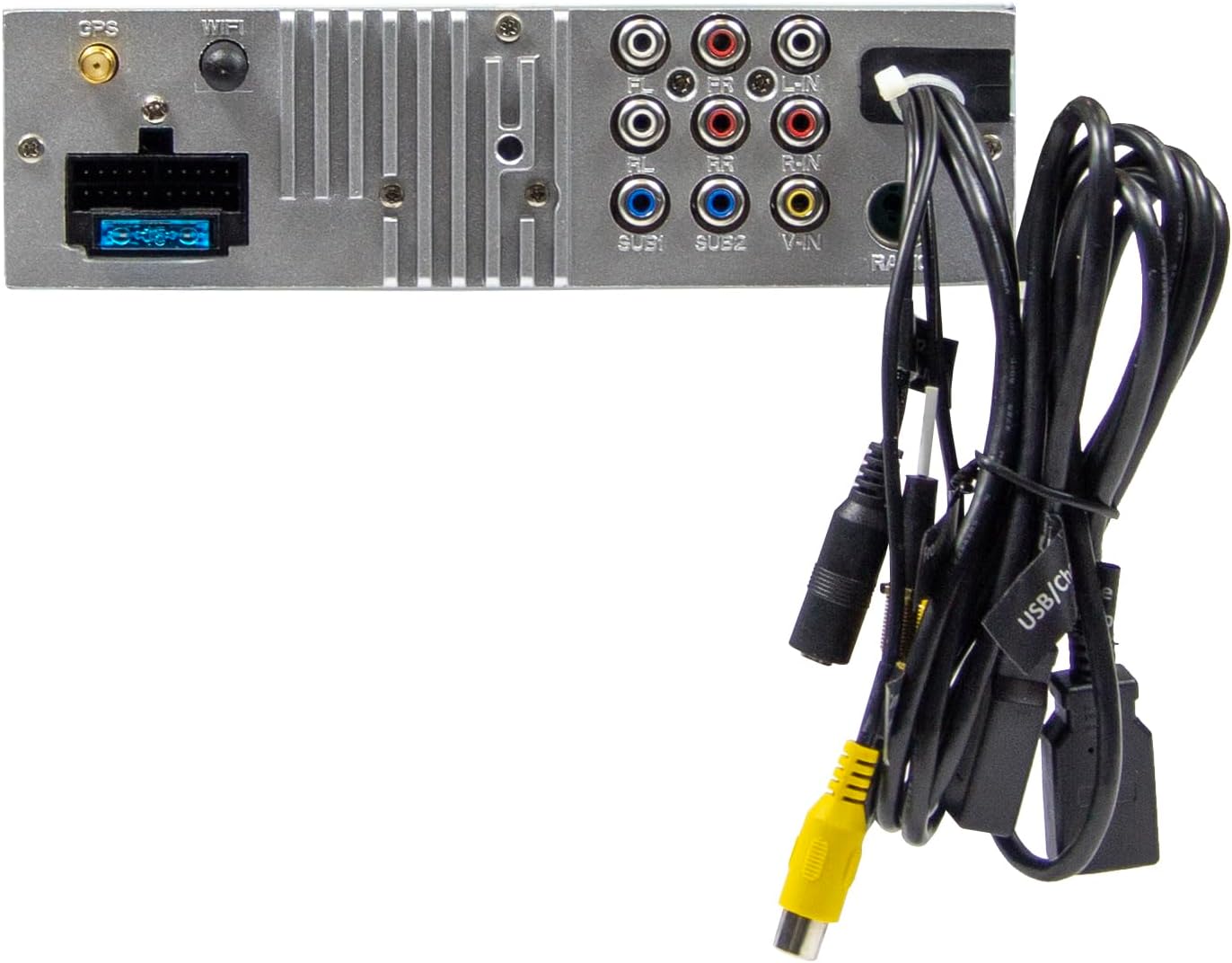 דערציען view of the ESX VMX900DAB showing various connection ports