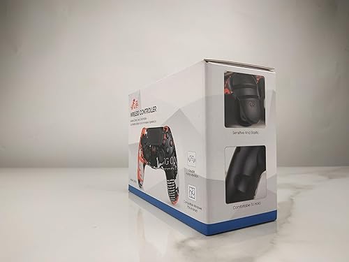 Miniatura 10 de Rii Wireless Bluetooth Gaming Controller for PS4PS3AndroidWindowsSteam, With Dual-shock, 6-axis Gyro Sensor, 1000mAh Battery,Non-Slip Game Joystick