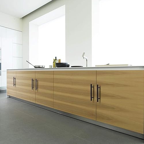 Miniatura 7 de Probrico - Manija de acero inoxidable para puerta de alacena de cocina, gavetas, color negro de 2-13 pulgadas de largo y 0.5 pulgadas de diámetro