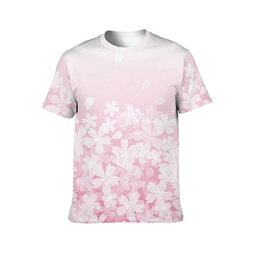 nagonstans ナゴンスタンス Tシャツ プリント 桜 ピンク さくら nagonstans ナゴンスタンス Tシャツ プリント 桜 ピンク さくら