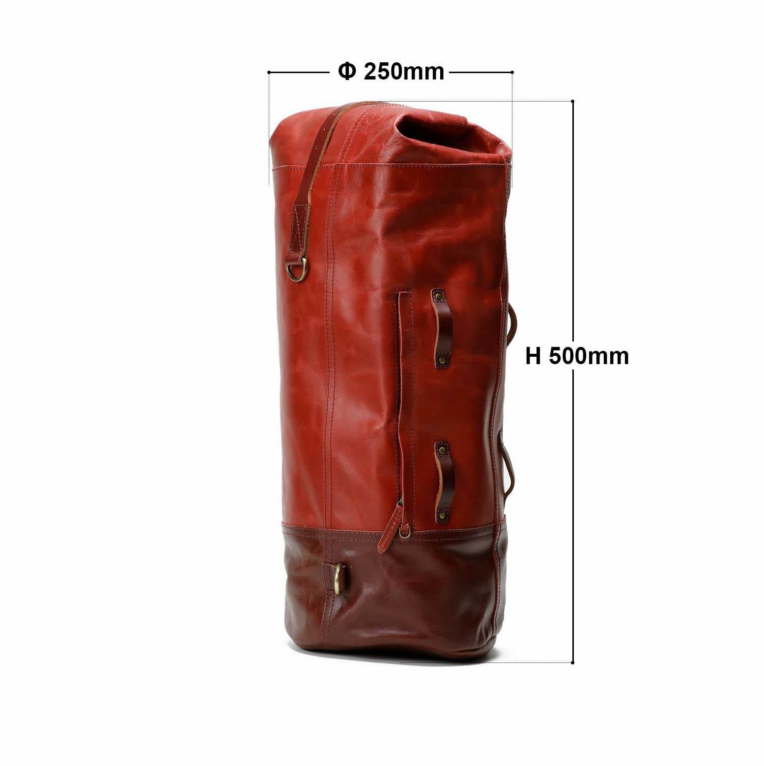 Amazon.co.jp: Trip Machine(トリップマシン)LEATHER MILITARY DUFFEL