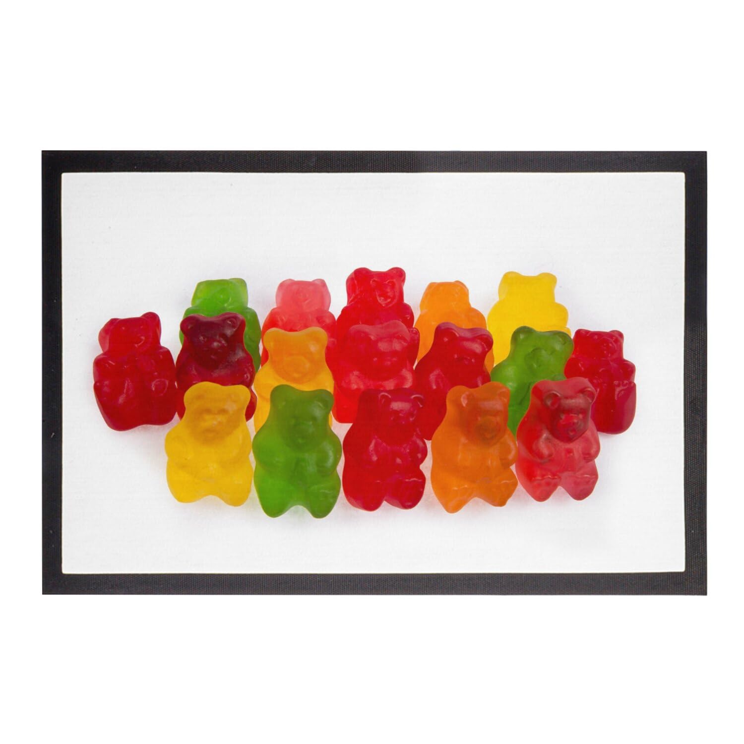 Paillasson Ours d'or 60x40cm pour égayer l'entrée de la chambre enfant