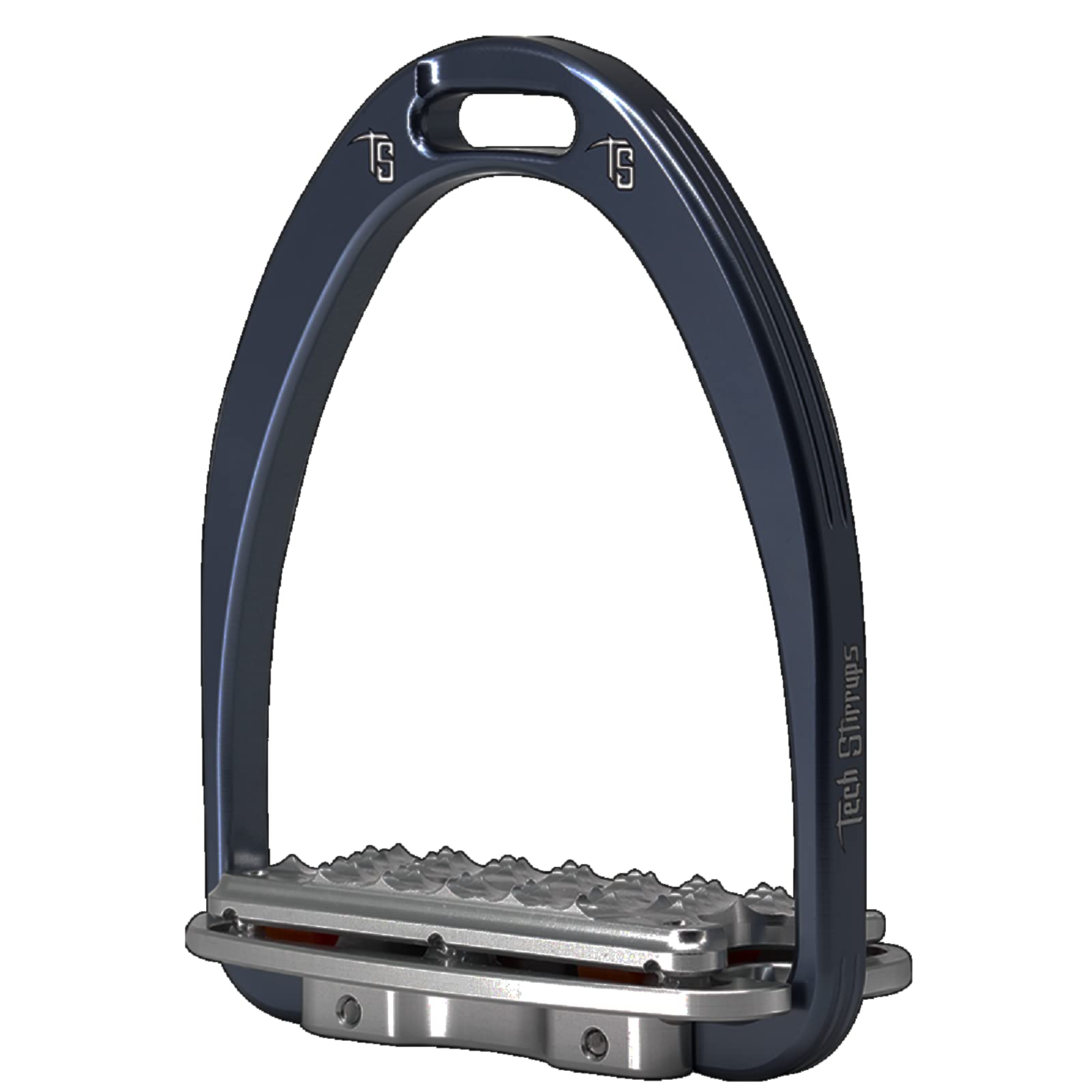 Tech Stirrups Jumping And Cross Country Classics Sienna Plus Nero, Nero, Adulto