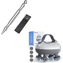Melonsun Electric Scalp Massager & Acupuncture Pen for TMJ Relief Bundle