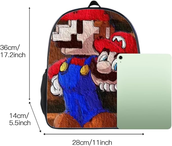 Amazon Co Jp スーパーマリオ リュック キッズ キノピオ ヨッシー マリオ ルイージ クッパ テレサ ピーチ ノコノコ ロゼッタ姫 幼稚園 通園 保育園 低学年 小学生 女の子 男の子 バックパック 子供 リュック 子供 可愛い 軽量 防水 遠足 旅行 バックパックリュック
