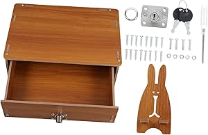 Amazon.com: DOITOOL Desktop Monitor Riser with Drawer and Lockable ...