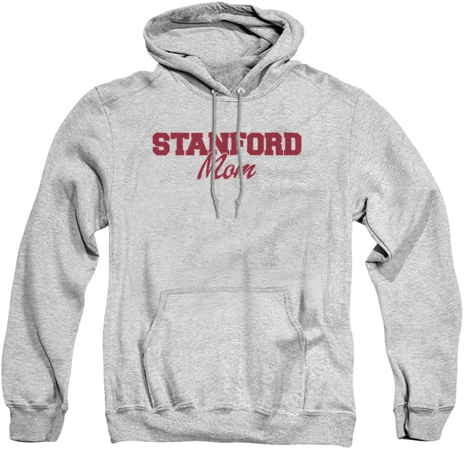 LOGOVISION Stanford University Official Mom Unisex Adult Pull-Over Hoodie
