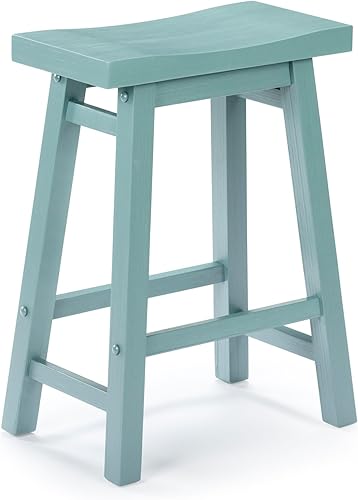 Miniatura 102 de Boraam Sonoma Taburetes de bar de cocina sin espalda, cepillo de alambre gris tormenta, juego de 2 Cepillo de alambre gris tormenta,Cepillo de