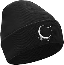 YAMEIZE Stylish Beanie Knitted Hats for - Women Men Soft Slouchy Knitted Hat Autumn Winter Gothic Skull Cap Warm Hat Outdoor