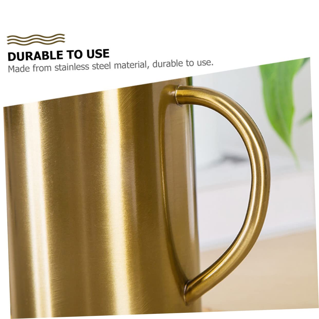 HANABASS 1 Pieza Regadera Inoxidable para Riego de Plantas y Suculentas Diseño Ergonómico y Duradero para y