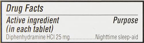Miniatura 7 de Unisom SleepMelts Nighttime Sleep-aid Diphenhydramine HCI 24 Tablets 25mg