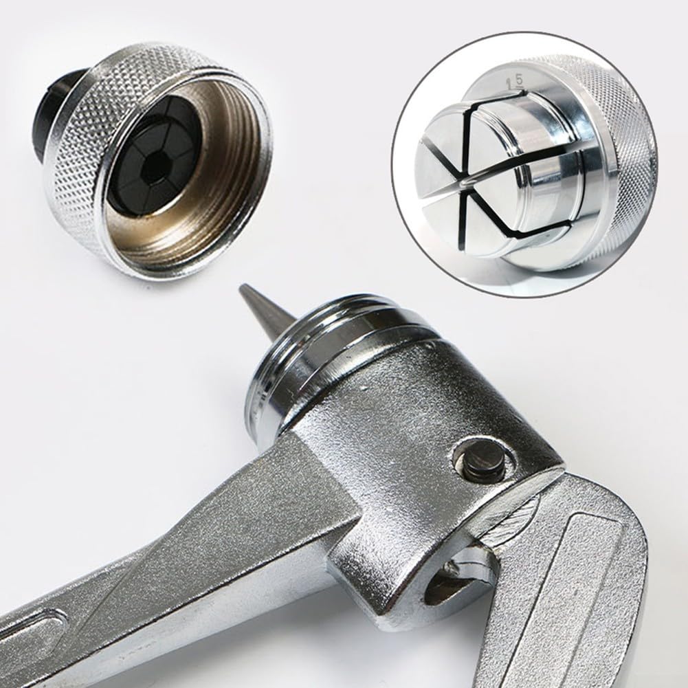 Expansor de tubo de tubo manual de 10-42 mm, expansor de cobre de aire acondicionado de fontanería CT-100, herramienta de expansión de tubo para instalación de tuberías de cobre de refrigeración HVAC