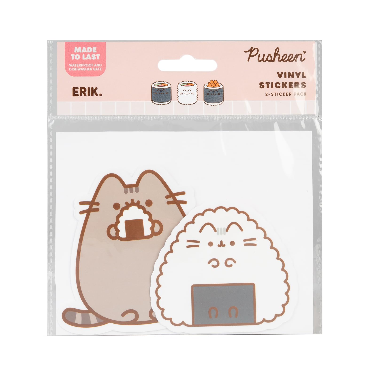 Grupo Erik Vinyl Stickers - Pusheen Gifts for Cat Lovers | Laptop Stickers for Adults & for Children, Kawaii Gifts Under 5 Pounds, Kawaii Stuff, Pusheen Merchandise